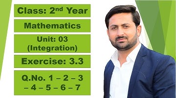 2nd Year Math Ch 03 Exercise 3.3 Question No 1, 2, 3, 4, 5, 6, 7