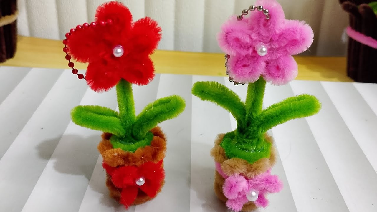 Daisy Flower Keychain Tutorial