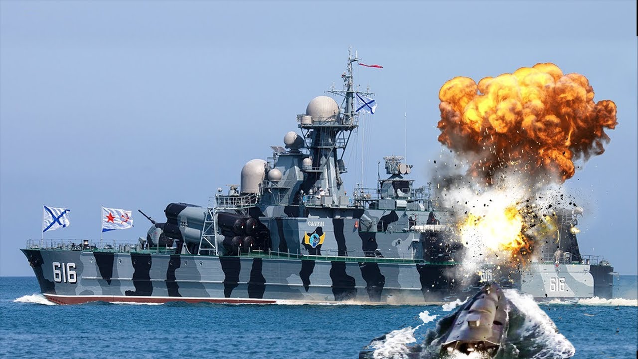 "Скрепные лохани" ЧФ РФ выходят в море как на последний бой:«Васю ...