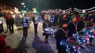 Santa Claus Parade of Lights - Banff 2014