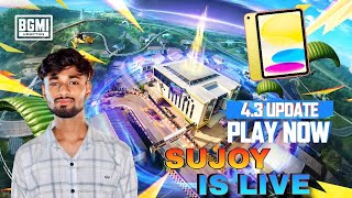 🔴 60 FPS BGMI TESTING | ipad A16 BGMI test 4.3 update | #bgmi #shorts #live #short #bgmilive #gaming