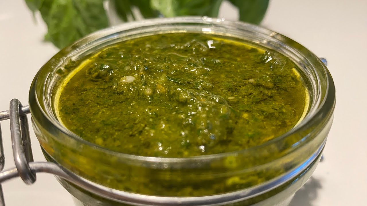 Pesto alla Genovese Pesto alla Genovese Fatto in Casa Pesto Ricetta