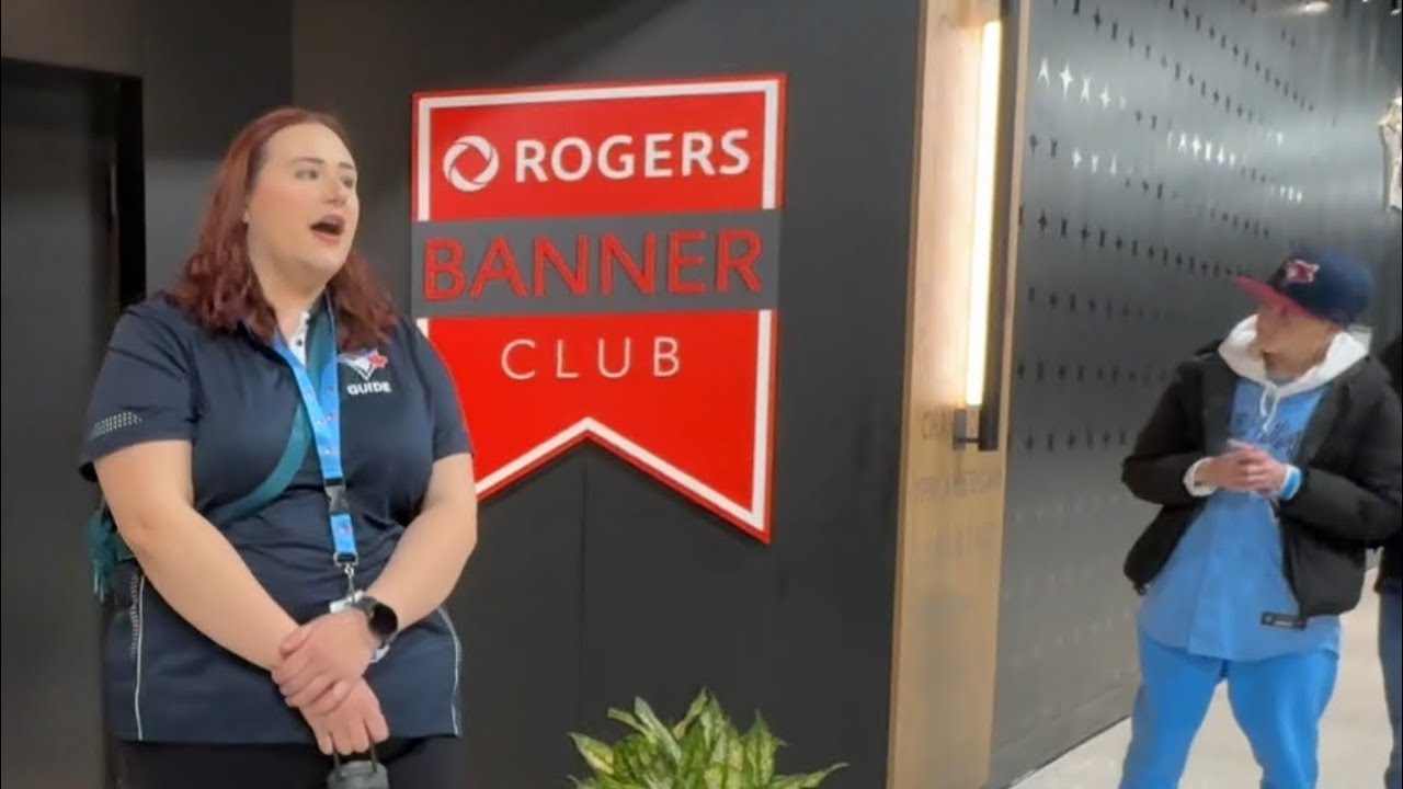 A tour of Rogers Centre, home of Toronto Blue Jays @bluejays