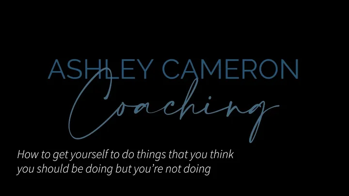 How to get yourself to do things you think you sho...