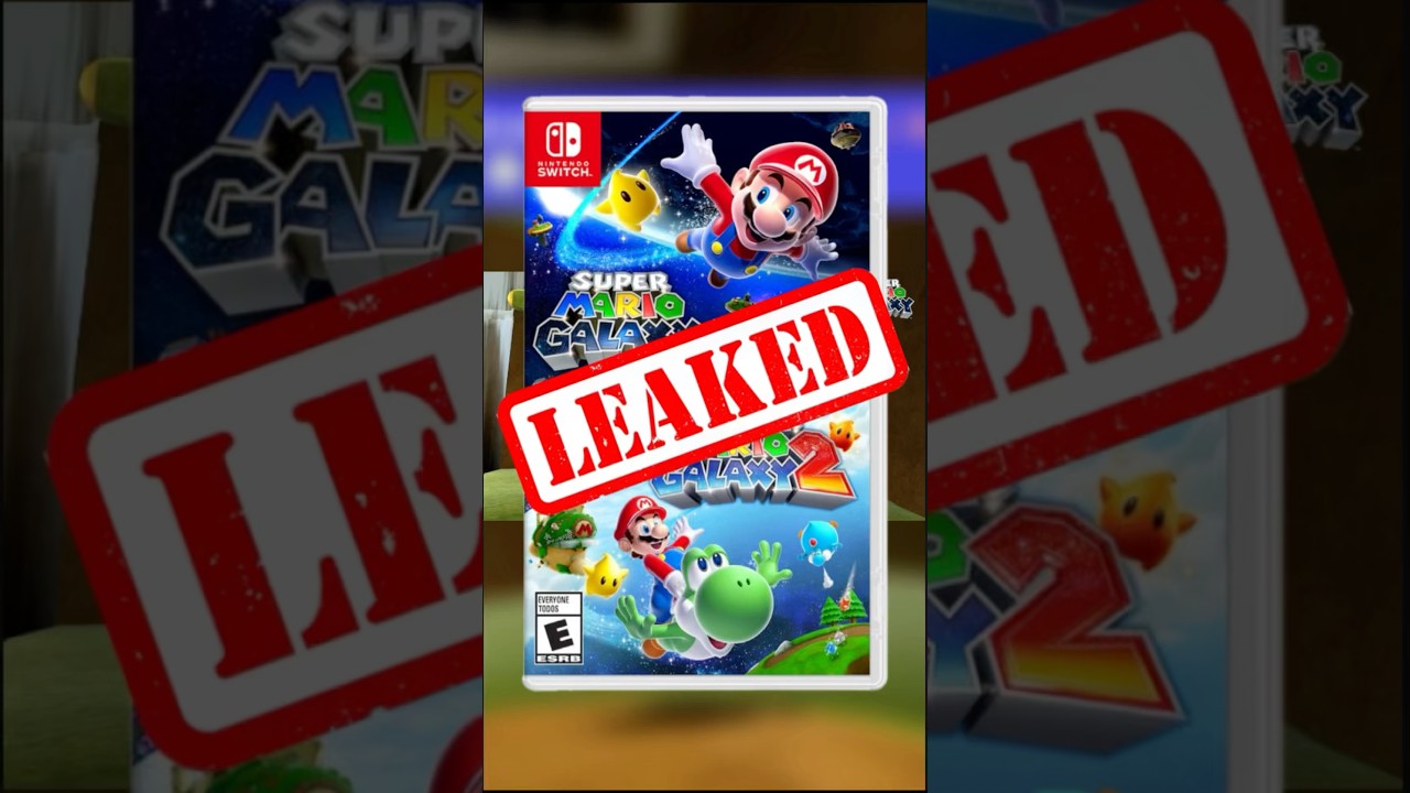 У НОВОЙ галактики Марио будет обратная обложка?!