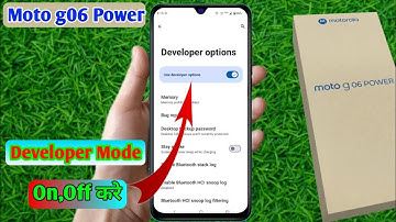 moto g06 power mein developer option on kaise kare, moto g06 power developer option settings