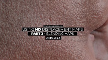 Blending HD Displacement Maps