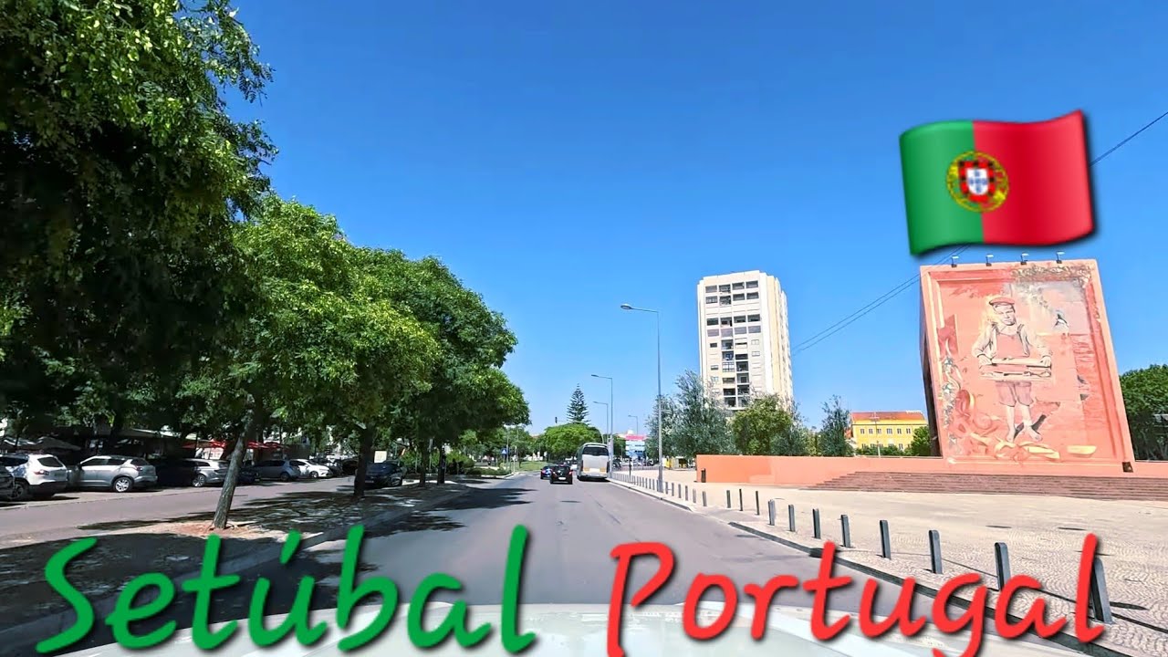 Setúbal Portugal 🇵🇹 4K Drive