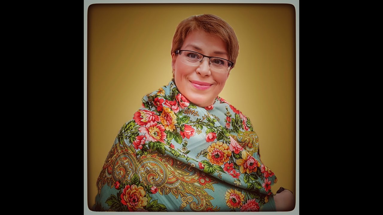 Изысканная. Павловопосадские платки в Минске. Алёна - YouTube