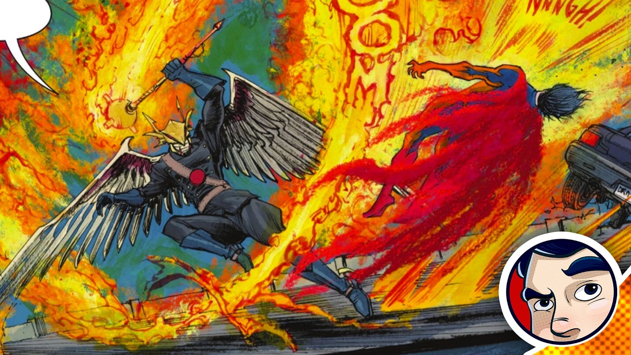 Absolute Hawkman Stronger Than Superman?!