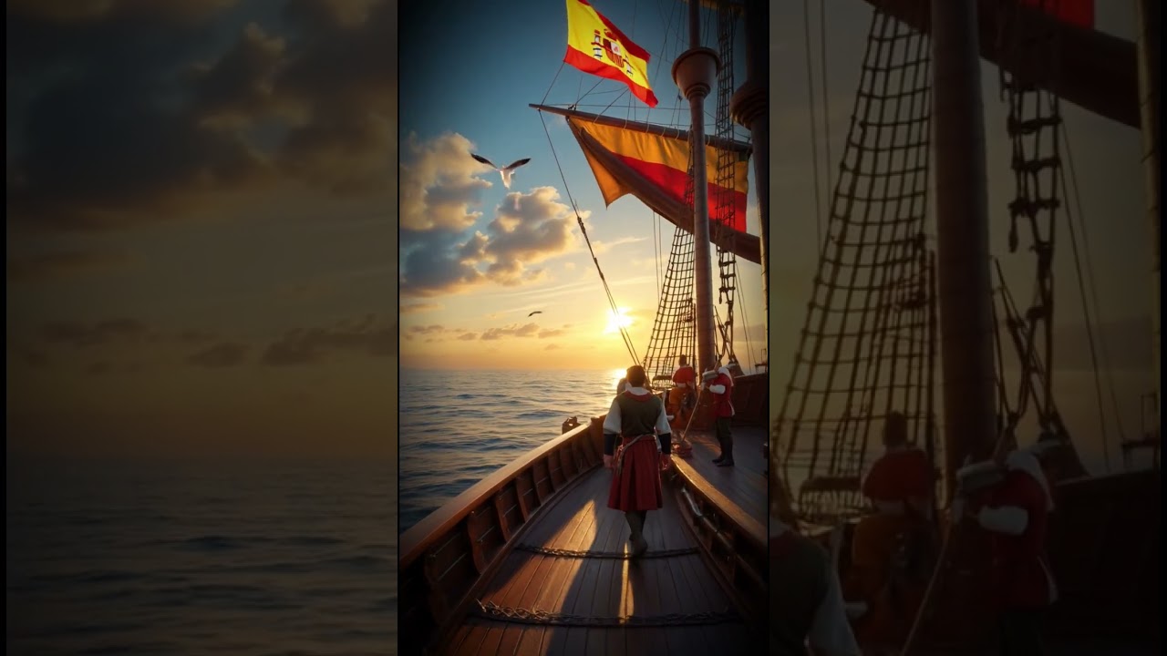 Christopher Columbus Wakes Up to Find America Already Explored (AI Video)