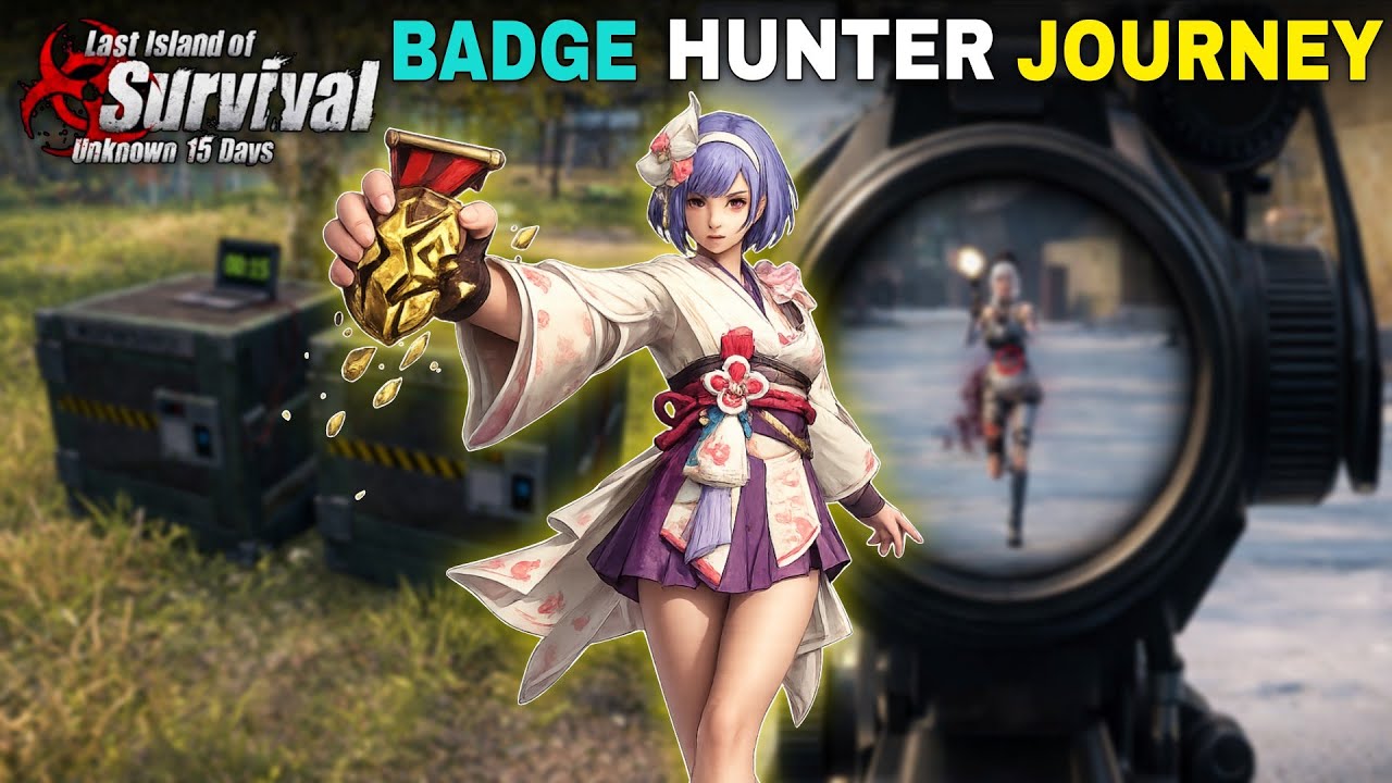 I WIPED AN ENTIRE BADGE HUNTER 🎖️| LAST ISLAND OF SURVIVAL HINDI GAMEPLAY #lios 