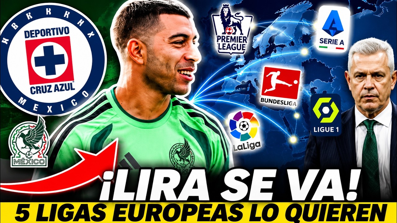 🚨 Cruz Azul recibe una noticia inesperada y el futuro de Erik Lira podría cambiar para siempre