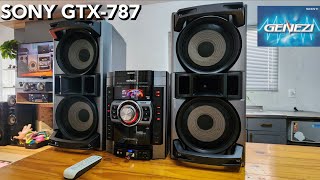 SONY MHC-GTX787 THE TOP-TIER GENEZI MACHINE
