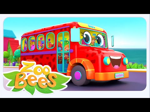 Roues Dans Le Bus, Véhicule Chanson + Plus Comptines Pour Enfants Par Zoobees