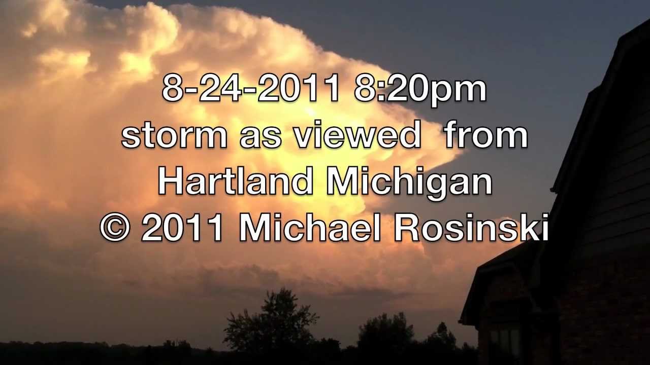8242011 storm viewed from Hartland © 2011 Michael Rosinski YouTube