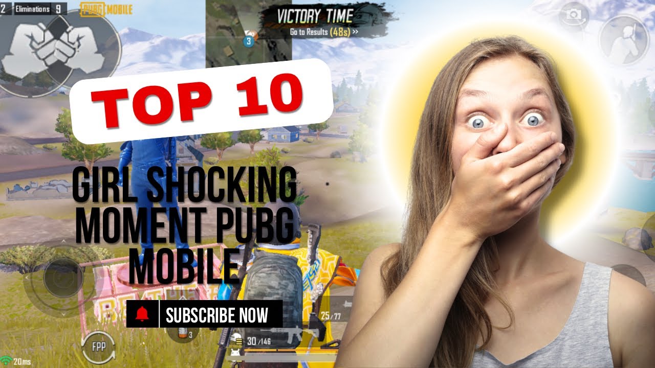 Top 10 epic moments must watch pubg mobile 😱 - YouTube