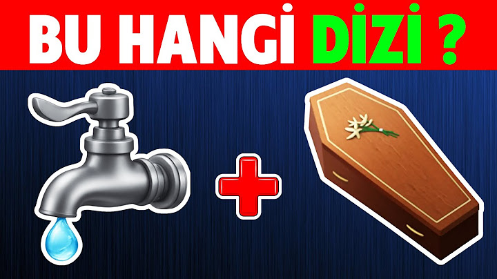 Emojilerle Diziyi Tahmin Et 🎉Emoji Bulmaca💃 Sevilen Diziler