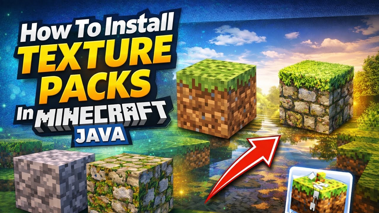 How to Install Texture Packs in Minecraft Java Edition – Step-by-Step Guide