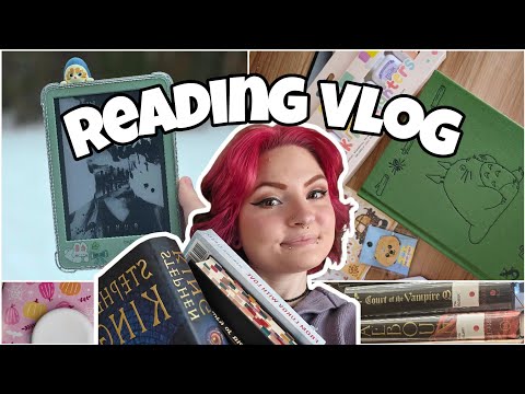 ❄reading vlog❄ book journaling, shopping, & onyx storm review🤢