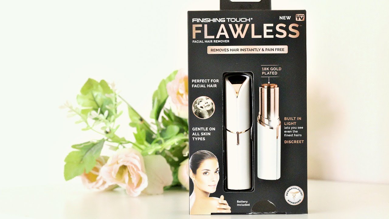 Finishing Touch Flawless facial hair remover Review YouTube