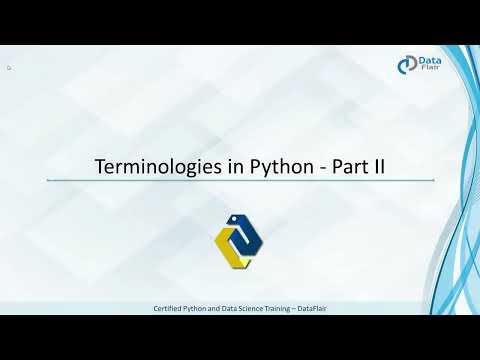 Python Terminologies Part-2