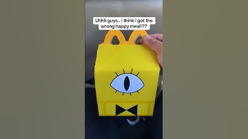 Bill cipher happy meal?#billcipher #gravityfalls ##dipperpines #mabelpines #gravityfallsedit #viral