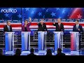 Democratic candidates attack Bloomberg in Las Vegas debate