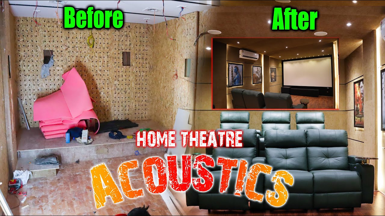 Building a home theater Acoustic work How to do acoustic treatment