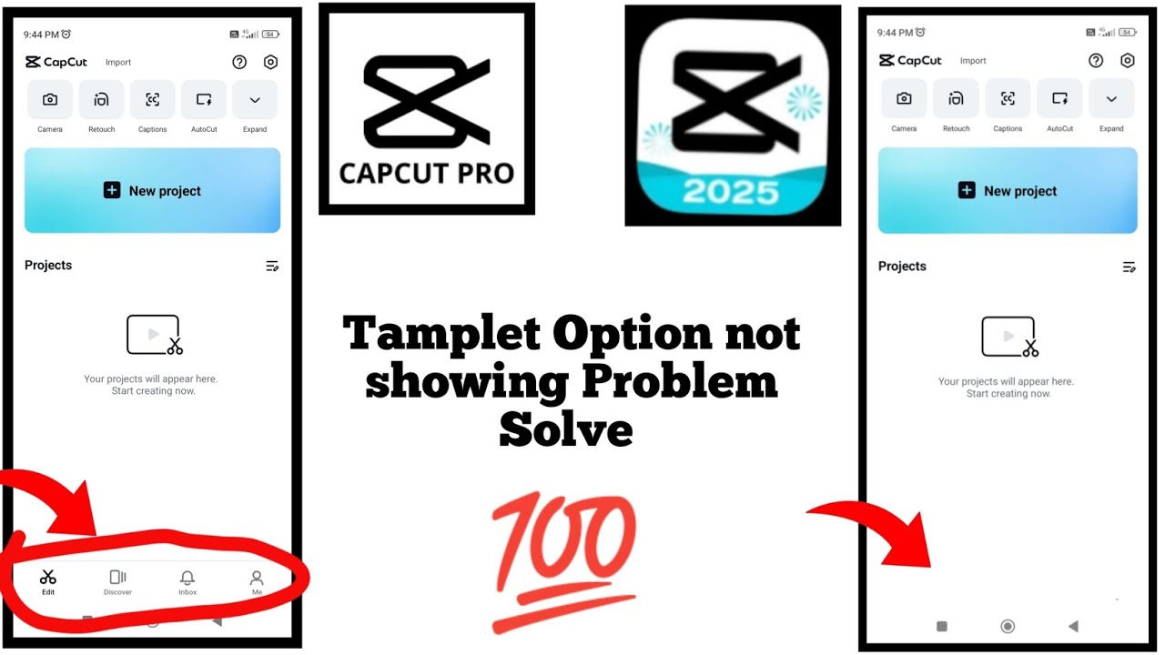 Capcut tamplet not showing || Capcut templet problem solved || - YouTube