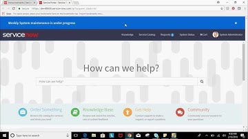 ServiceNow Portal Announcement | Servicenow Kingston feature