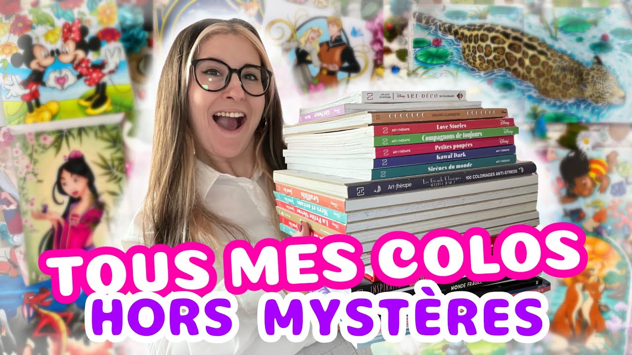 🎨 TOUS mes COLOS HORS MYSTÈRE ✨