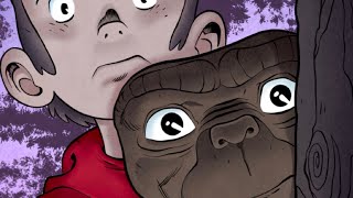 Drawing ET And Elliot on The iPad Pro with Procreate