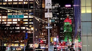 Black Friday 2025 Christmas New York City LIVE Walk