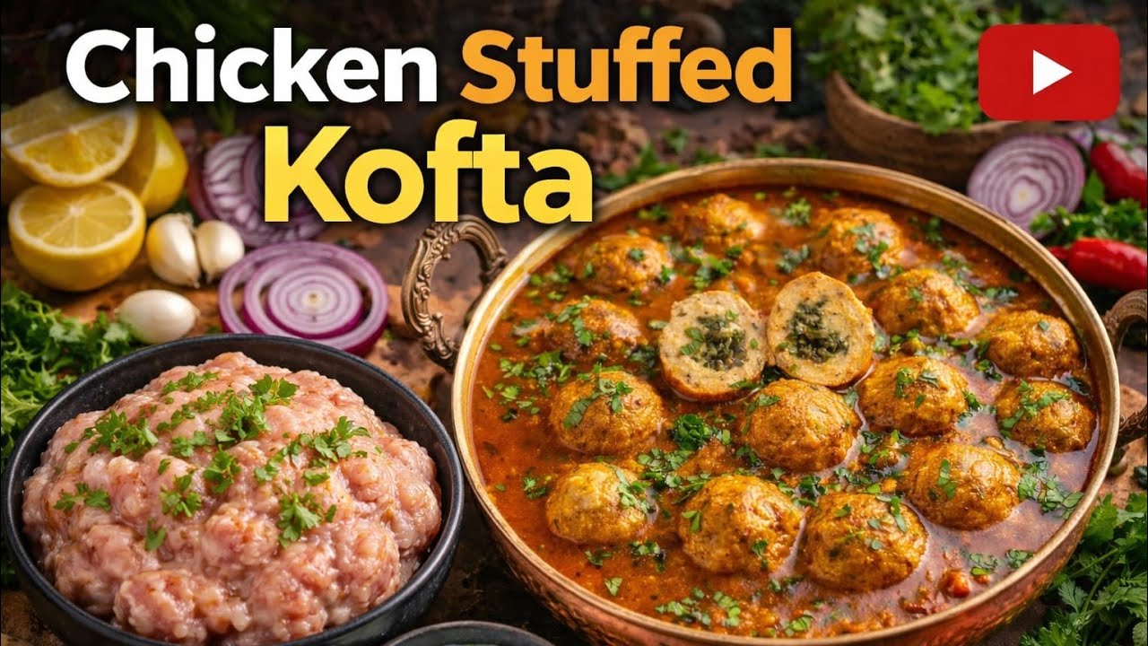 Ramadan Kareem Special 🌙 || Chicken Kofta Recipe by Aala Tasty Kitchen 