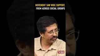 Movement Saw Wide Support, From Across Social GroupS