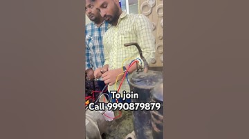 Window AC mechanical repairing training institute course Laxmi Nagar #abc_institute