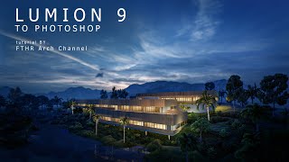Post Production Architecture Tutorial | NIGHT MOOD Rehabilitation Center - LUMION 9 Tutorial