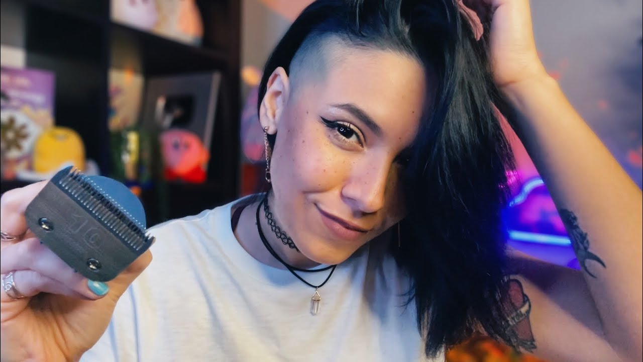 ASMR | BFF does your undercut ❤️
