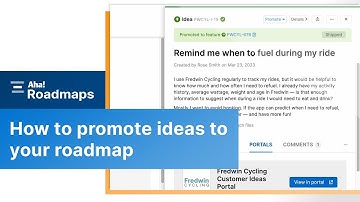 Aha! Roadmaps | How to promote ideas to your roadmap