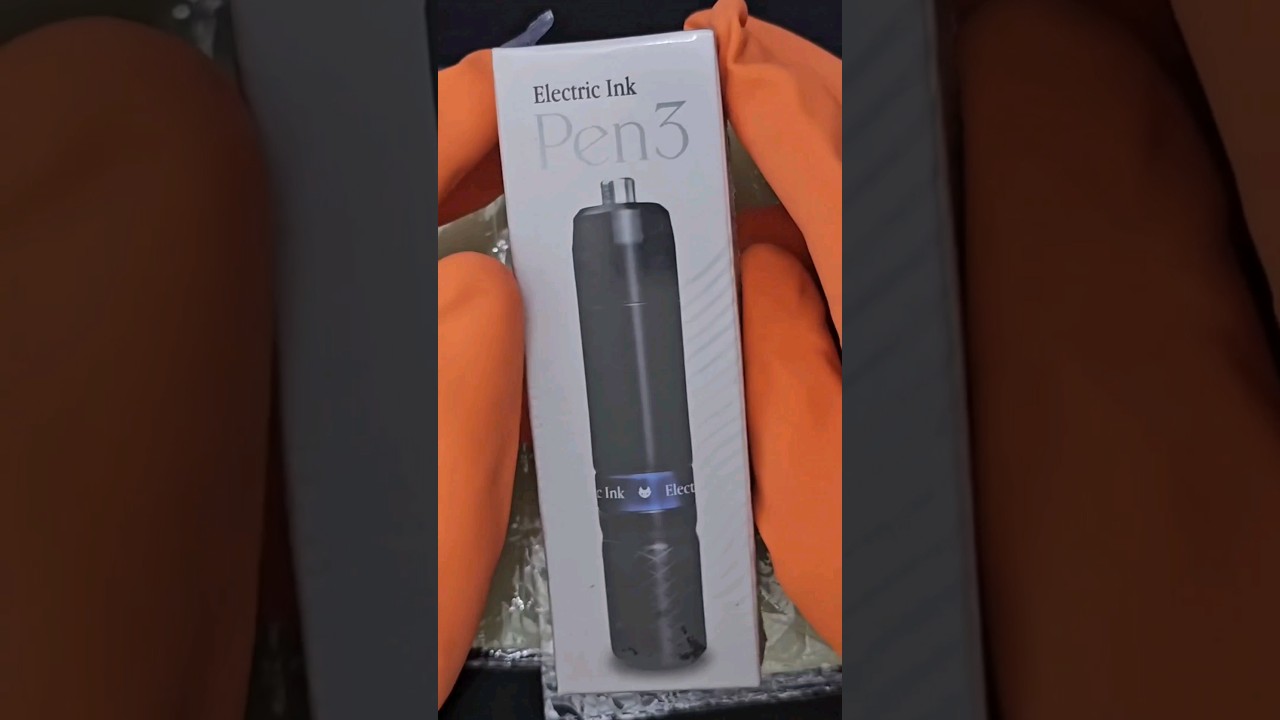 UNBOXING MARAVILHOSO DA ELECTRIC INK PEN 3 