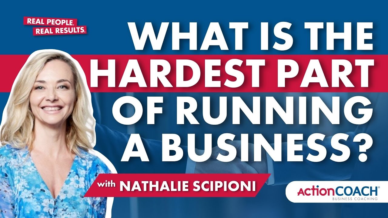 What is the hardest part of running a business? - YouTube