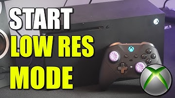 How to Start Xbox Series X|S into LOW Resolution Mode (Best Method)