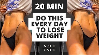 Do this every day to lose weight| Low Impact FULL BODY HIIT Workout (No Equipment + No Jumping)