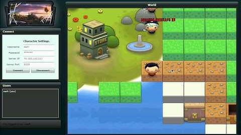 Flash Multi-user Browser Game Prototype