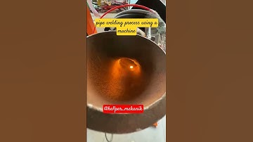pipe welding process using a machine #wellder #tigwelding #fulltigwelder #welding