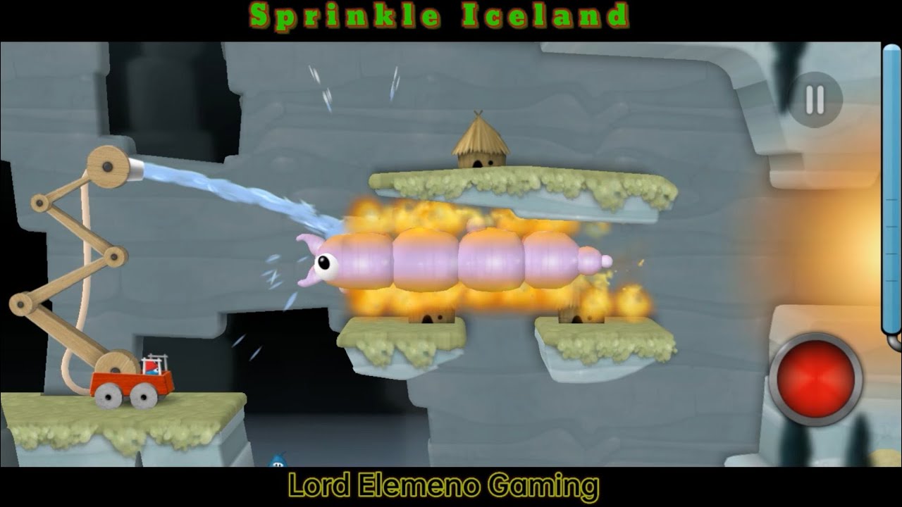 Sprinkle Iceland game|| cave Iceland|| 