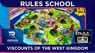 How to Play Viscounts of the West Kingdom (Rules School) with the Game Boy Geek