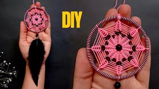 DIY Dreamcatcher Tutorial Step by Step | Make Beautiful Wall Hanging | آموزش دریمکچر دست‌ساز