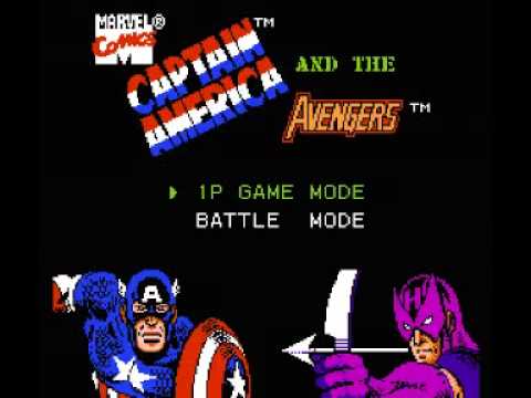 Captain America and The Avengers (NES) Music - Stage Theme Hawk Eye